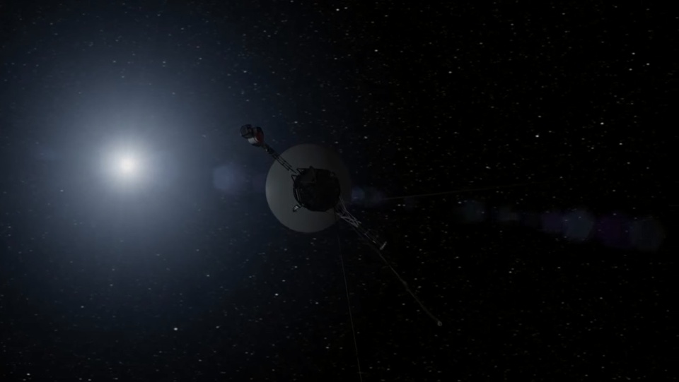 Voyager 1. Mat. NASA